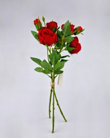 Букет иск. из красных кустовых роз за 1170 ₽