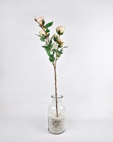 Искусственная кремовая куст. роза за 960 ₽